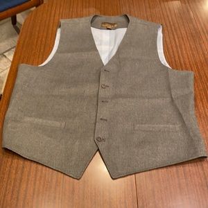 Grey Western Style vest, XXL, semi casual